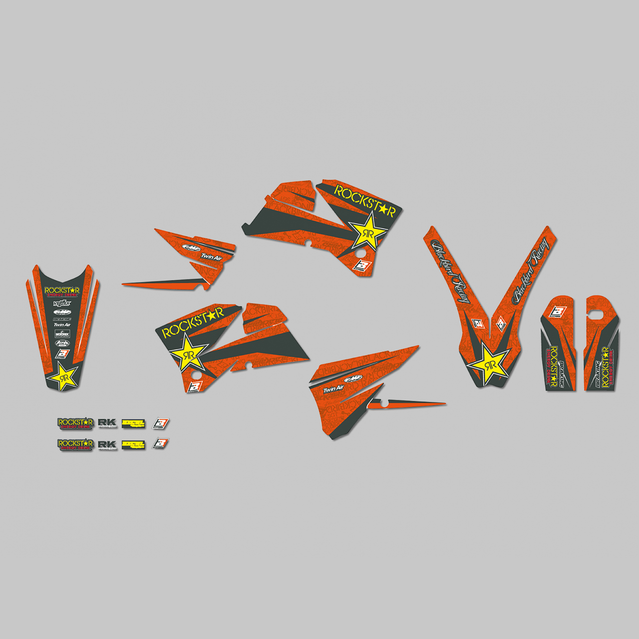Blackbird Rockstar Energy Decal Kit