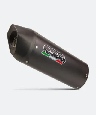 Silencieux Double Slip-On G.P.R. Furore Evo4 Nero