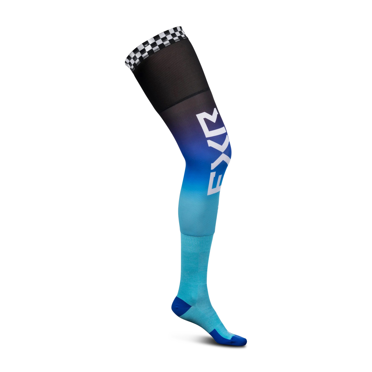 FXR Riding Sock Black-Blue