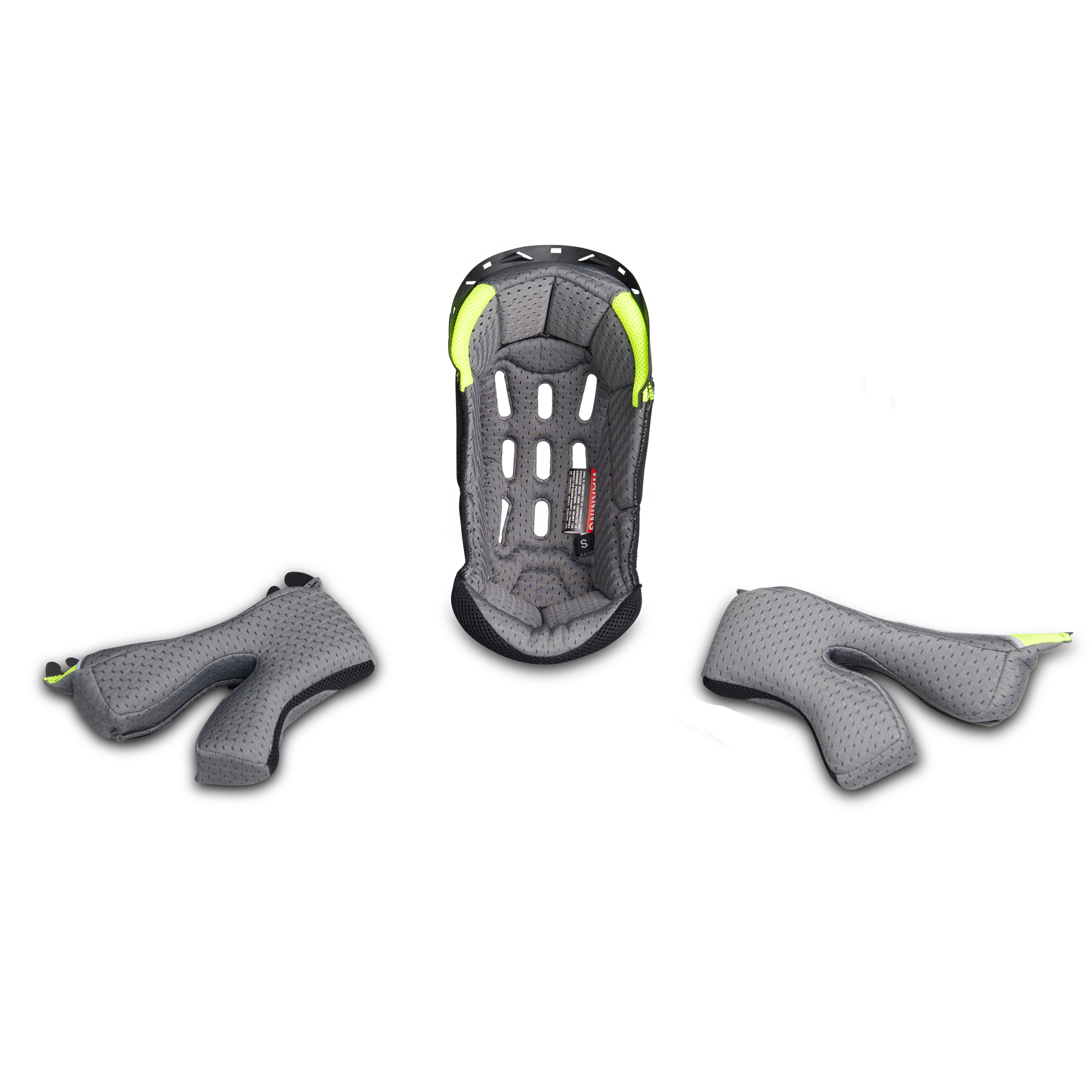 Intérieur Casque Raven Ipsum Evo Noir-Jaune