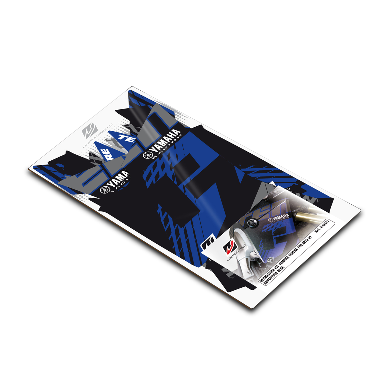 Uniracing Decal and Protection Kit Adventure Blue