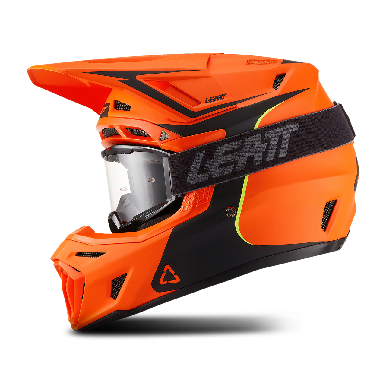 Kit Casco Cross Leatt 8.5 V.27 con Maschera Velocity 5.5