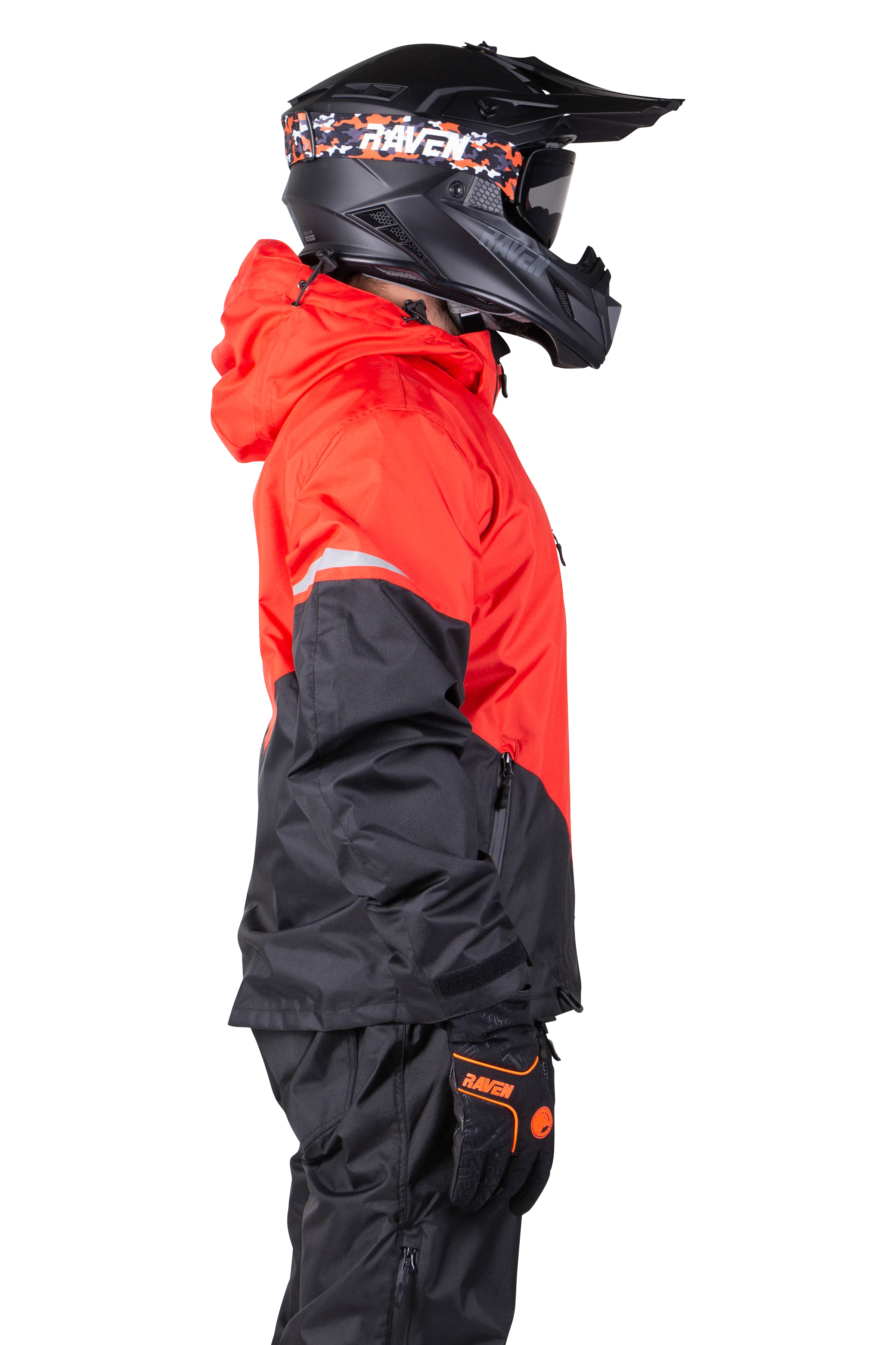 Chaqueta de Moto de Nieve Raven Boondocker
