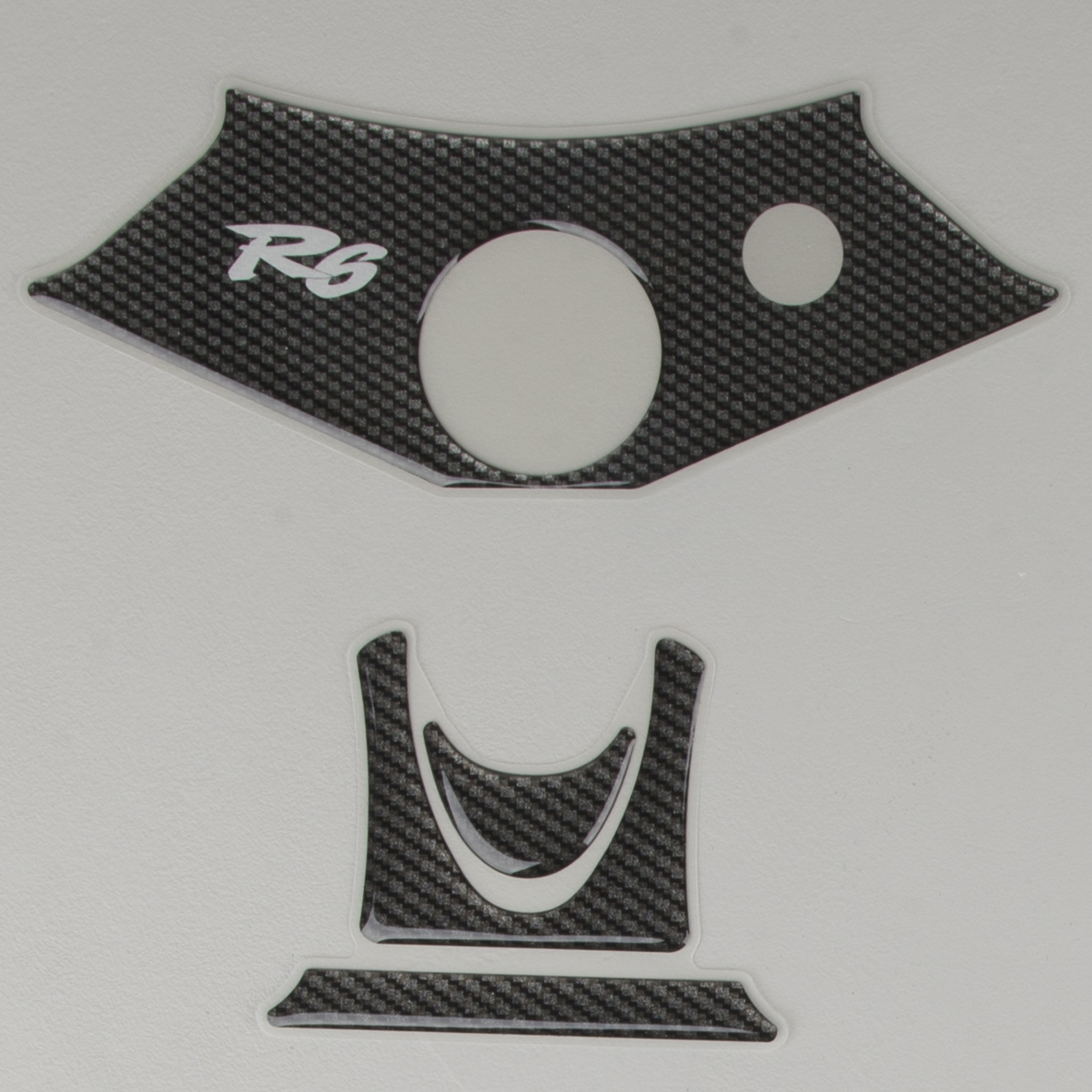 OneDesign Triple Clamp Decal Carbon