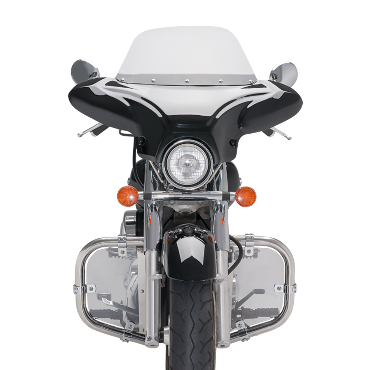 CustomAcces Batwing Windscreen Smoke