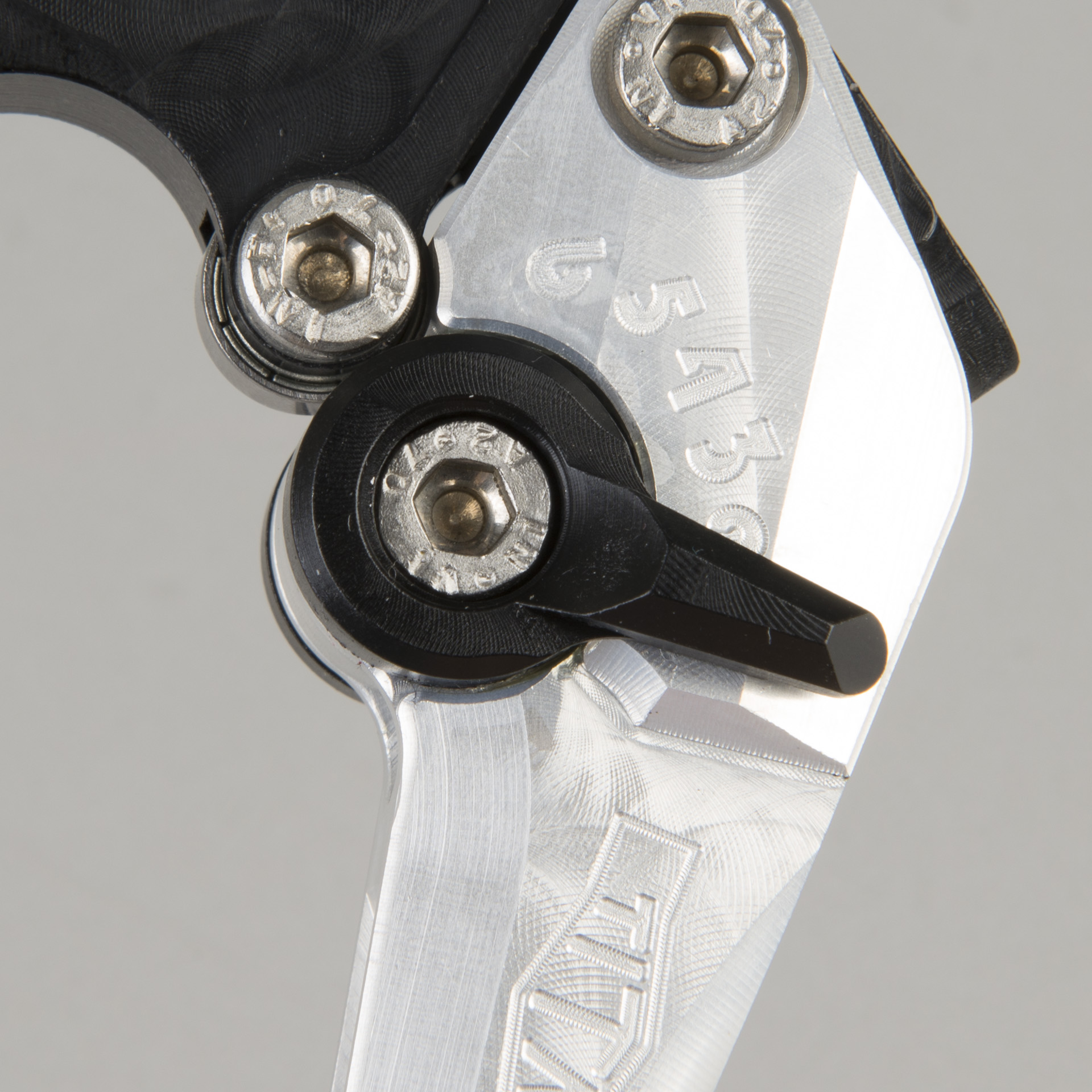 Titax EVO Brake Lever Long Silver-Black