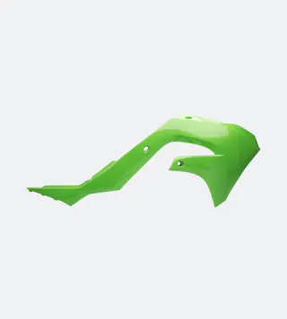 Cycra Powerflow Radiator Shrouds Green