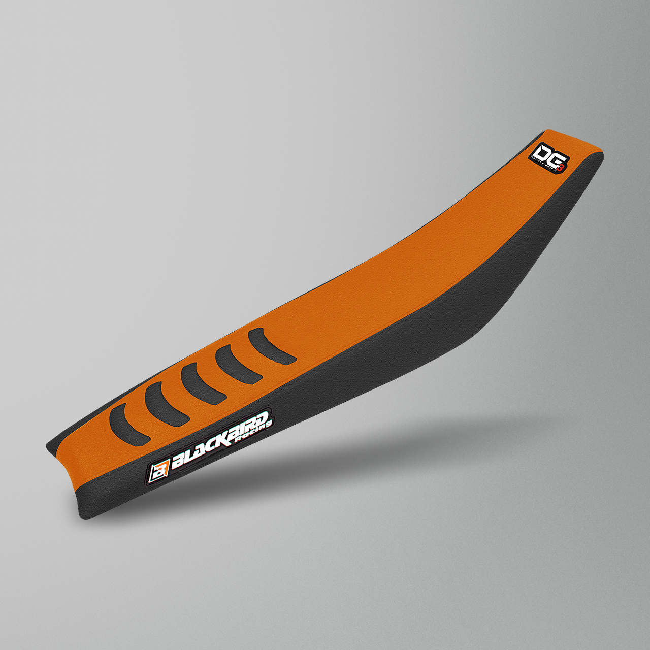Blackbird Replica Marchetti Racing 2018 Complete Decal Kit with Seat Cover Orange-Blue