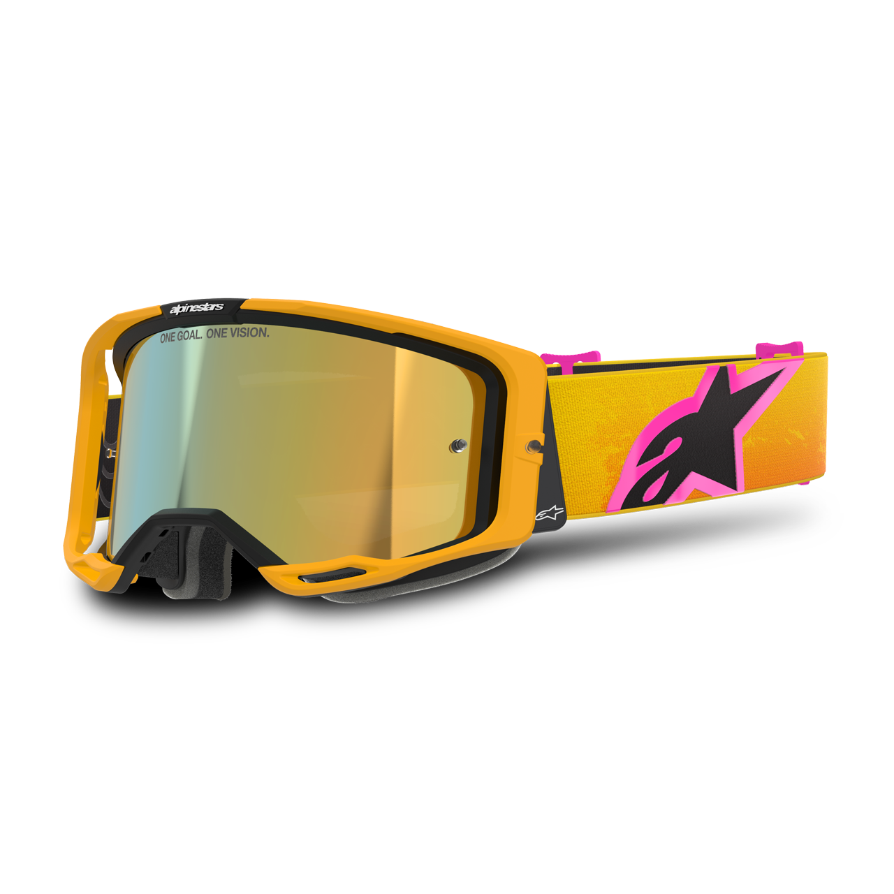 Crossbril Alpinestars Vision 8 Corp Mirror Gold
