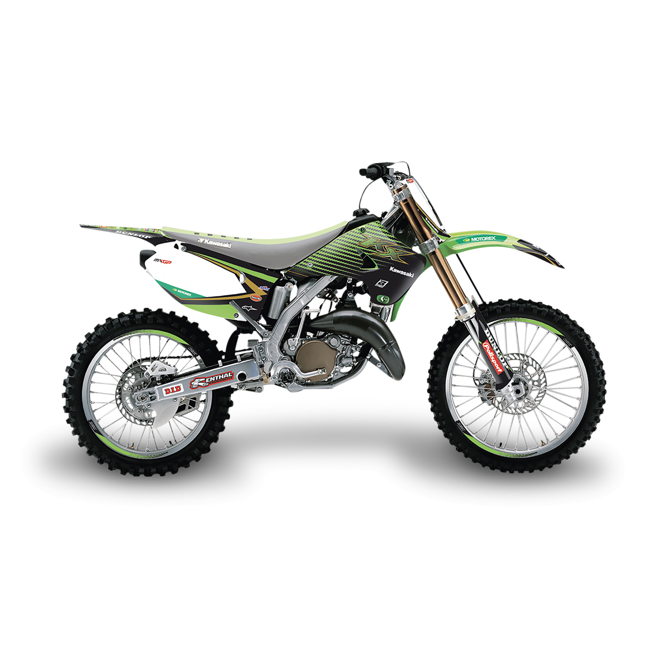 Blackbird Replica Racing Team 19 Decal Kit Black-Green
