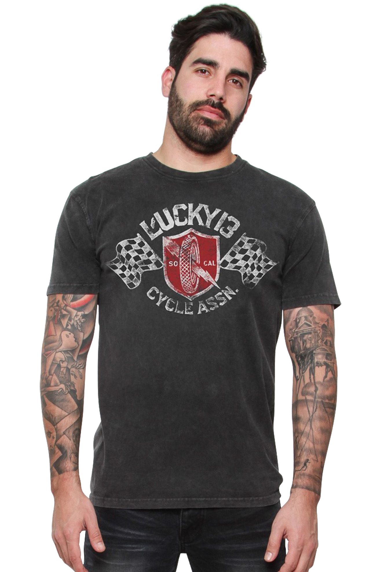 Tricou Lucky 13 Cycle Assn.