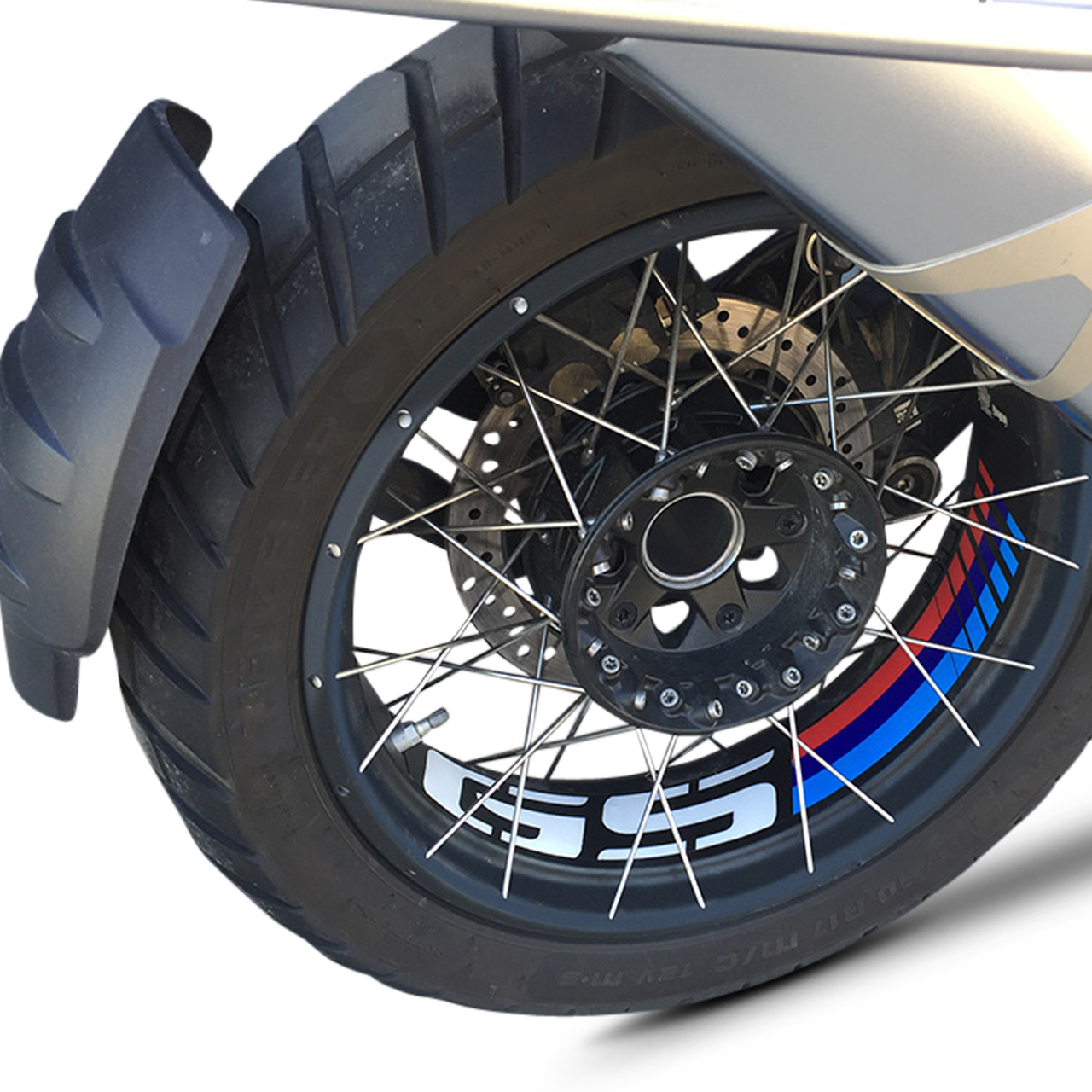 Stickerset Uniracing Velg Zwart-Motorsport