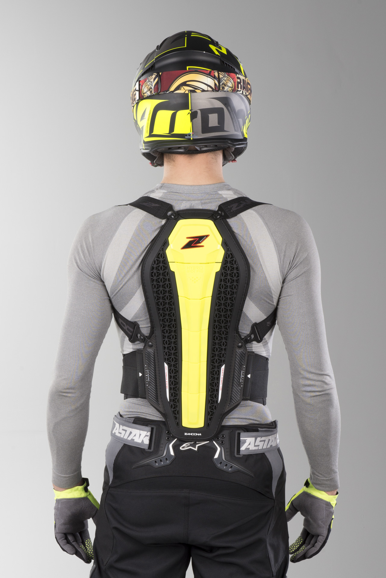Zandon/à Paraschiena Spine EVC X7 High Visibility Nero XS