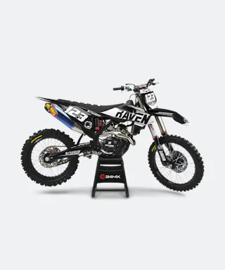 Compleet Raven Stickerset en Nummerplaatstickers