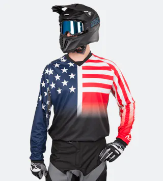 Crosstrøje 24MX Patriot USA