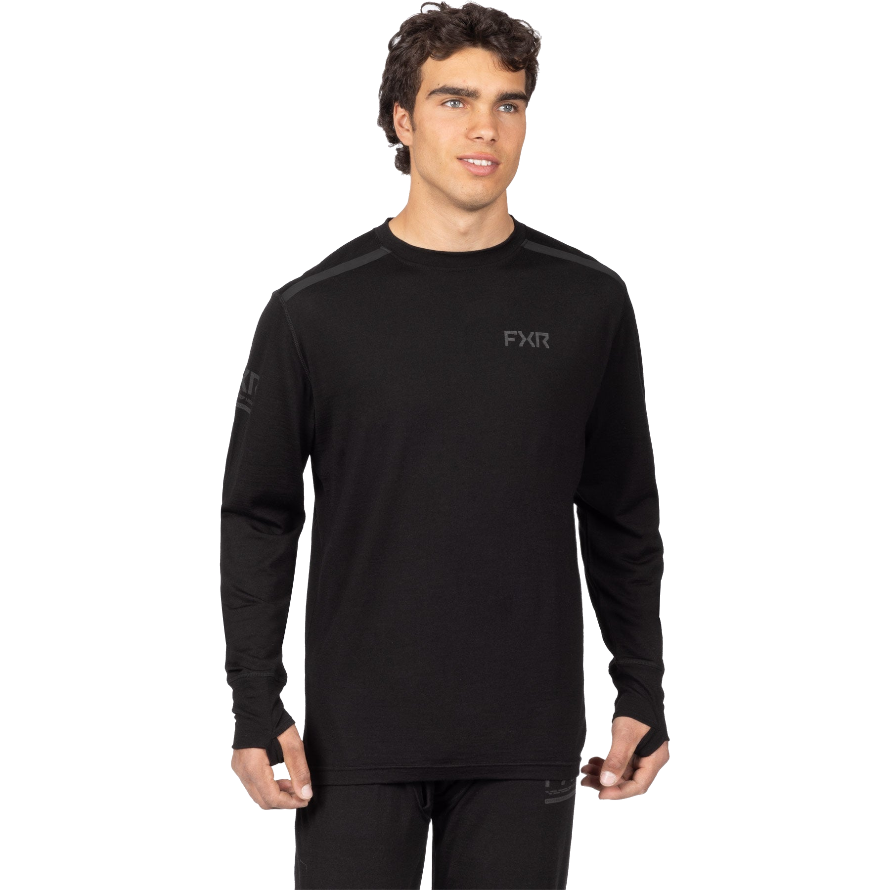 Langarm-Baselayer-Shirt FXR Tenacious Merino