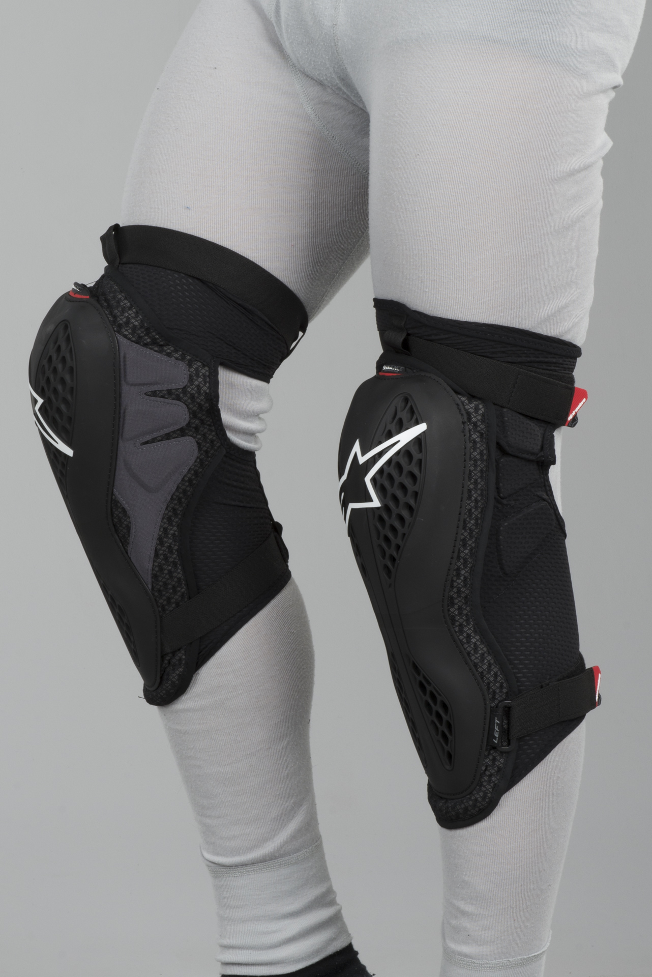 Kniebescherming Alpinestars Sequence Zwart-Rood