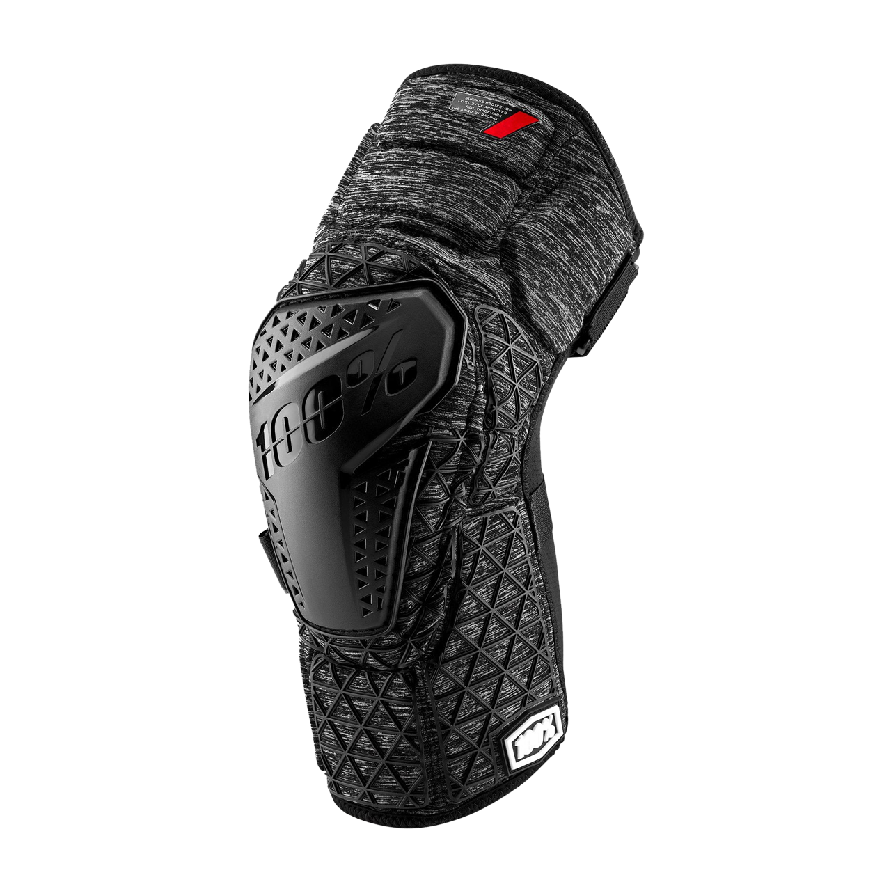 Protectores de Rodilla 100% Surpass Gris-Negro