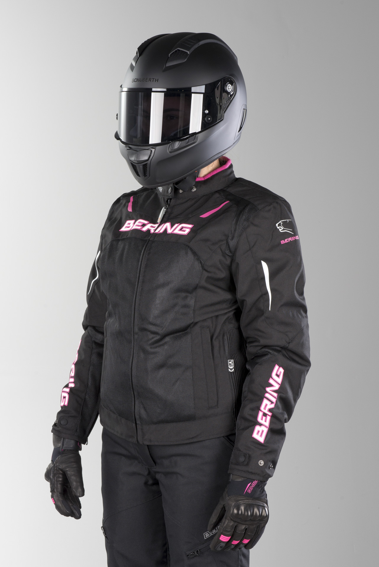 Bering Twist MC Jacka Dam Svart Fuchsia Nu 13% rabatt Bering Twist MC Jacka Dam Svart Fuchsia Nu 13% rabatt