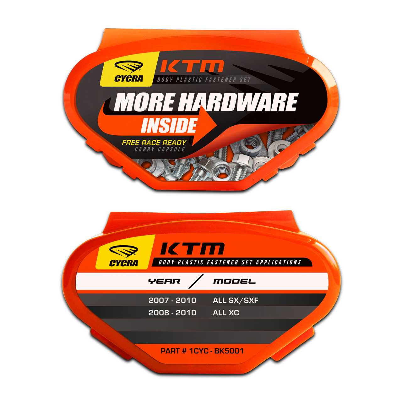 Juego de Pernos Cycra Plastics SX/SXF 07-10 y XC 08-10