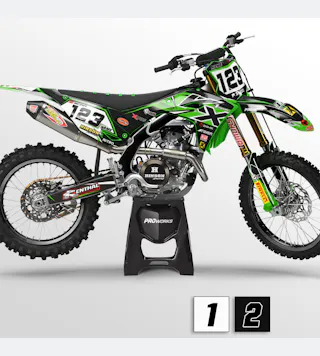 Kit de Autocolantes 24MX Kawasaki Ninja