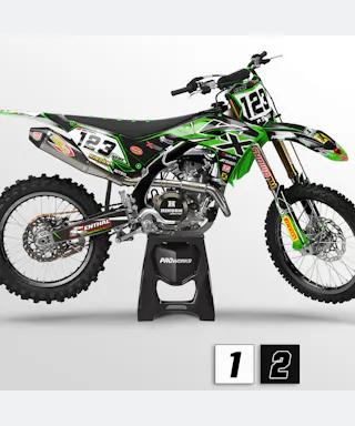 Juego De Adhesivos 24MX Kawasaki Ninja