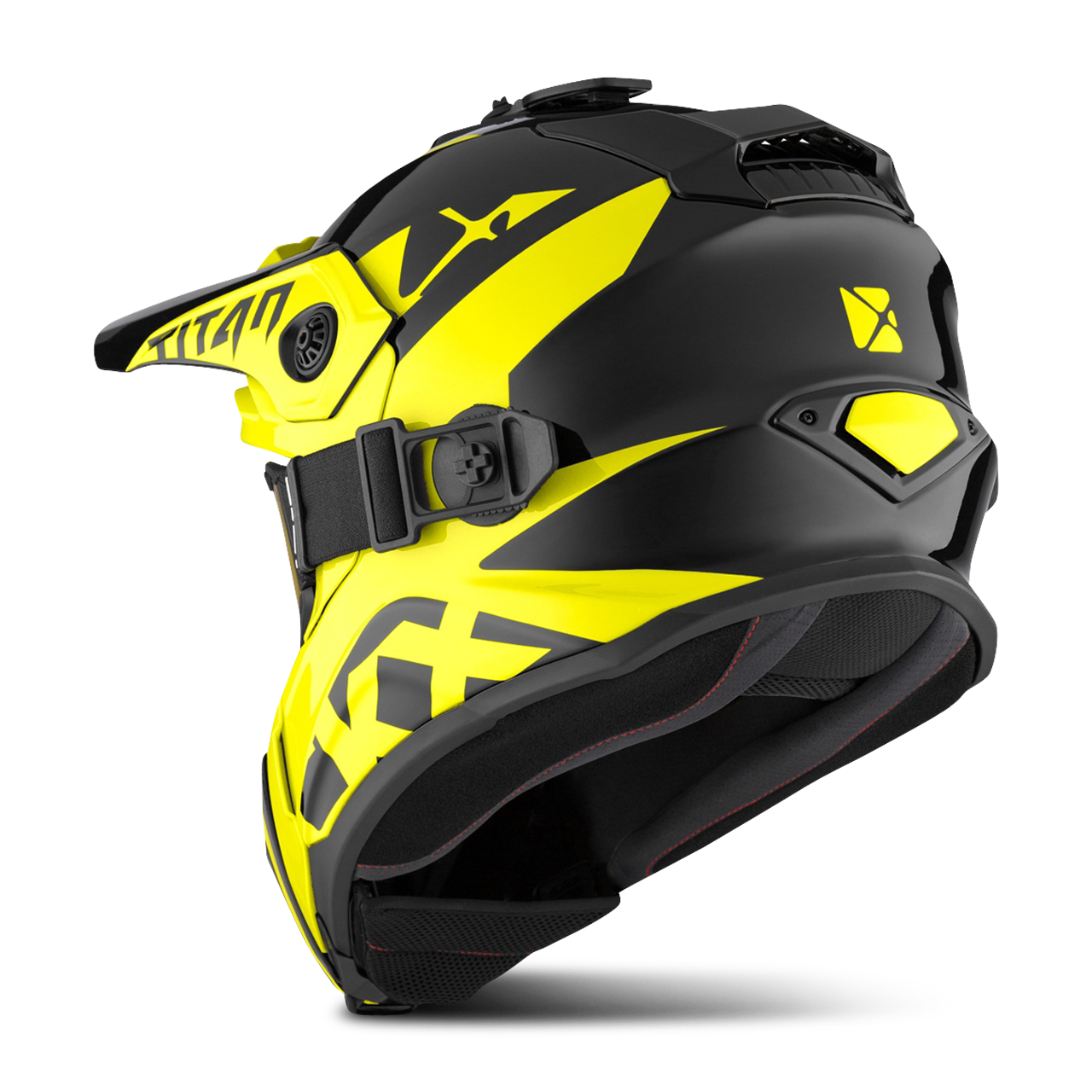 Kelkkakypärä CKX Titan Airflow Extra 210° Ajolasit