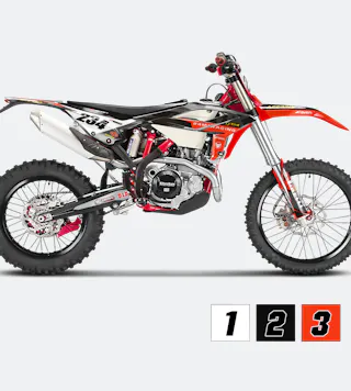 Kit Adesivi 24MX Beta Dritto Nero