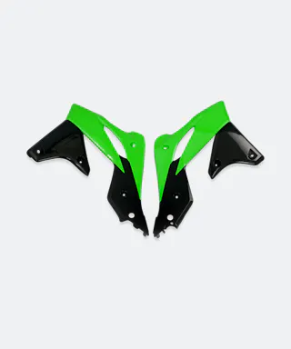 RTech Radiator Shrouds Black-Green