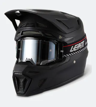 Σετ Κράνος MX Leatt 8.5 V.27 με Γυαλιά Προστασίας Velocity 5.5