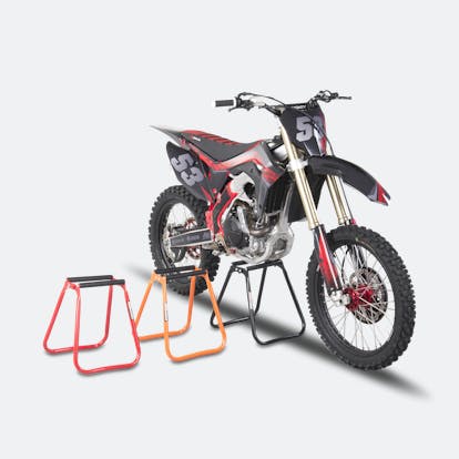 Lève Moto cross MX Supermotard - Béquille d'atelier ou stand