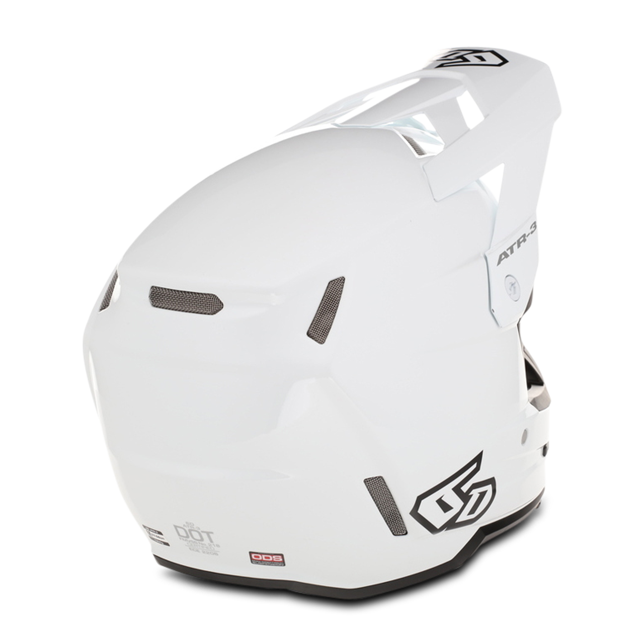 Crosshelm 6D ATR-3Y Jeugd Solid FIM