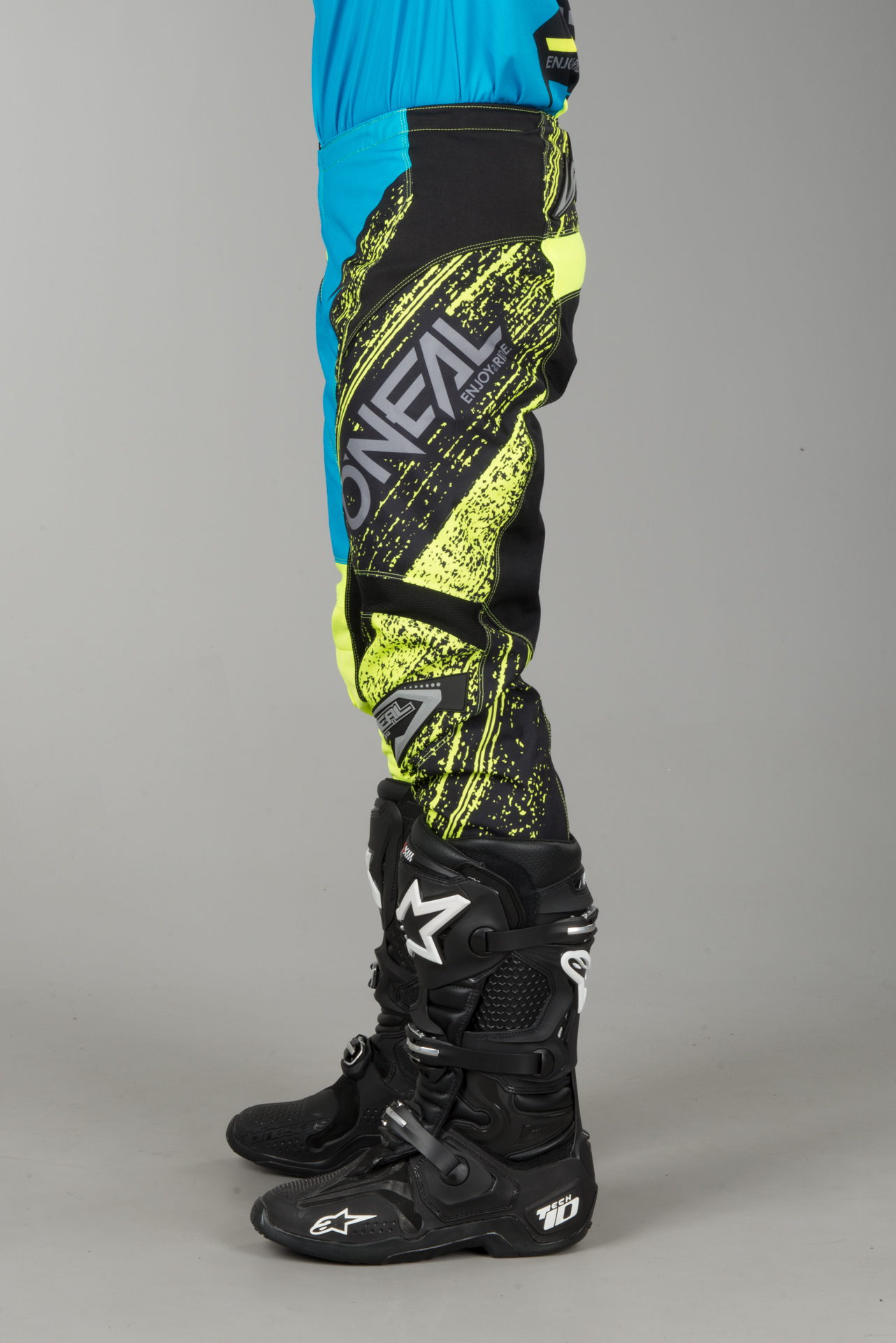 Crossbyxa O'Neal Element Burnout Svart Blå HiVis Nu 31 Crosstövlar O'Neal Rider Svart Nu 31% rabatt 24mx.se