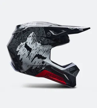 FOX V1 Abyss Youth MX Helmet
