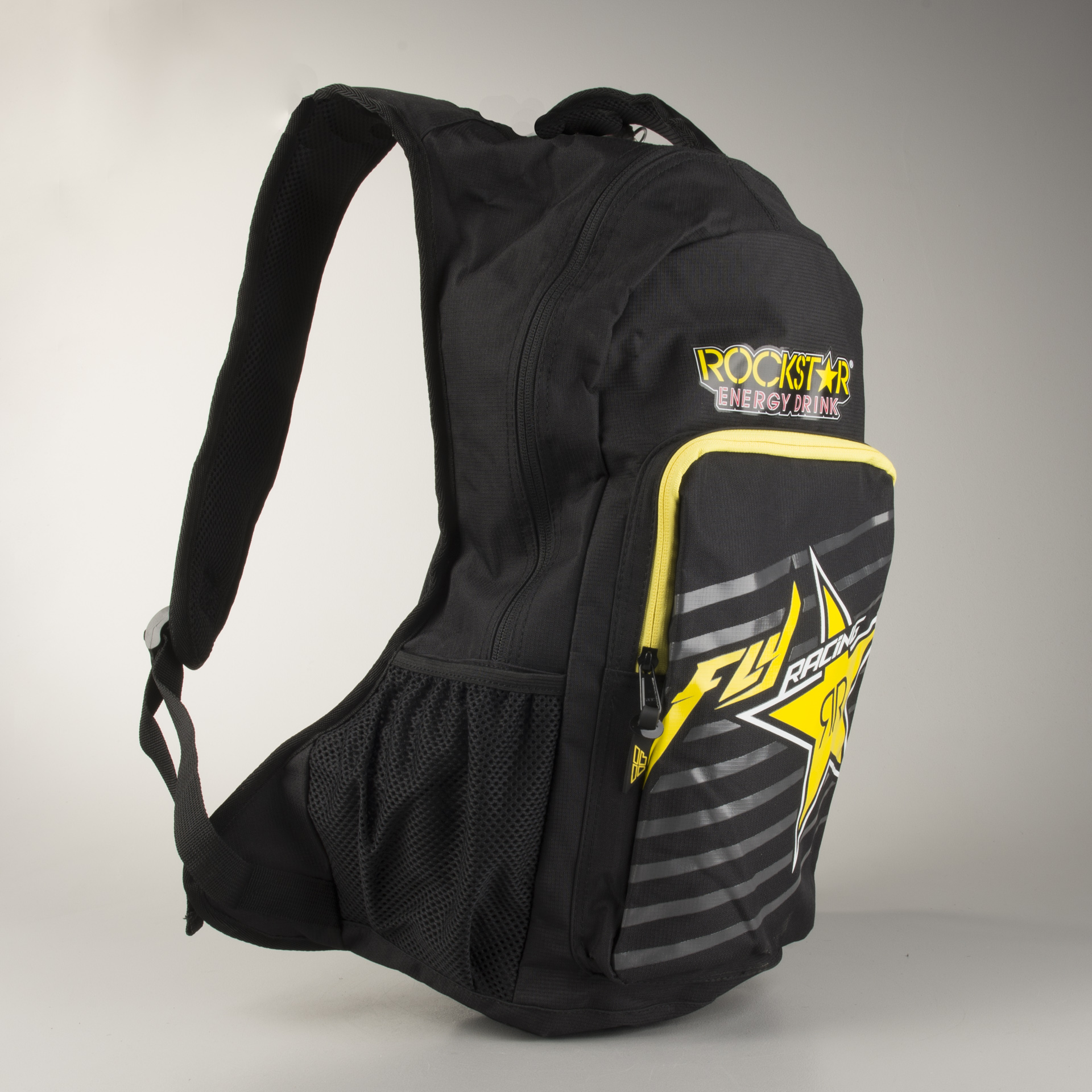FLY ROCKSTAR Jump Pack Rucksack/Backpack Black/Yellow Motocross MX Enduro Bag