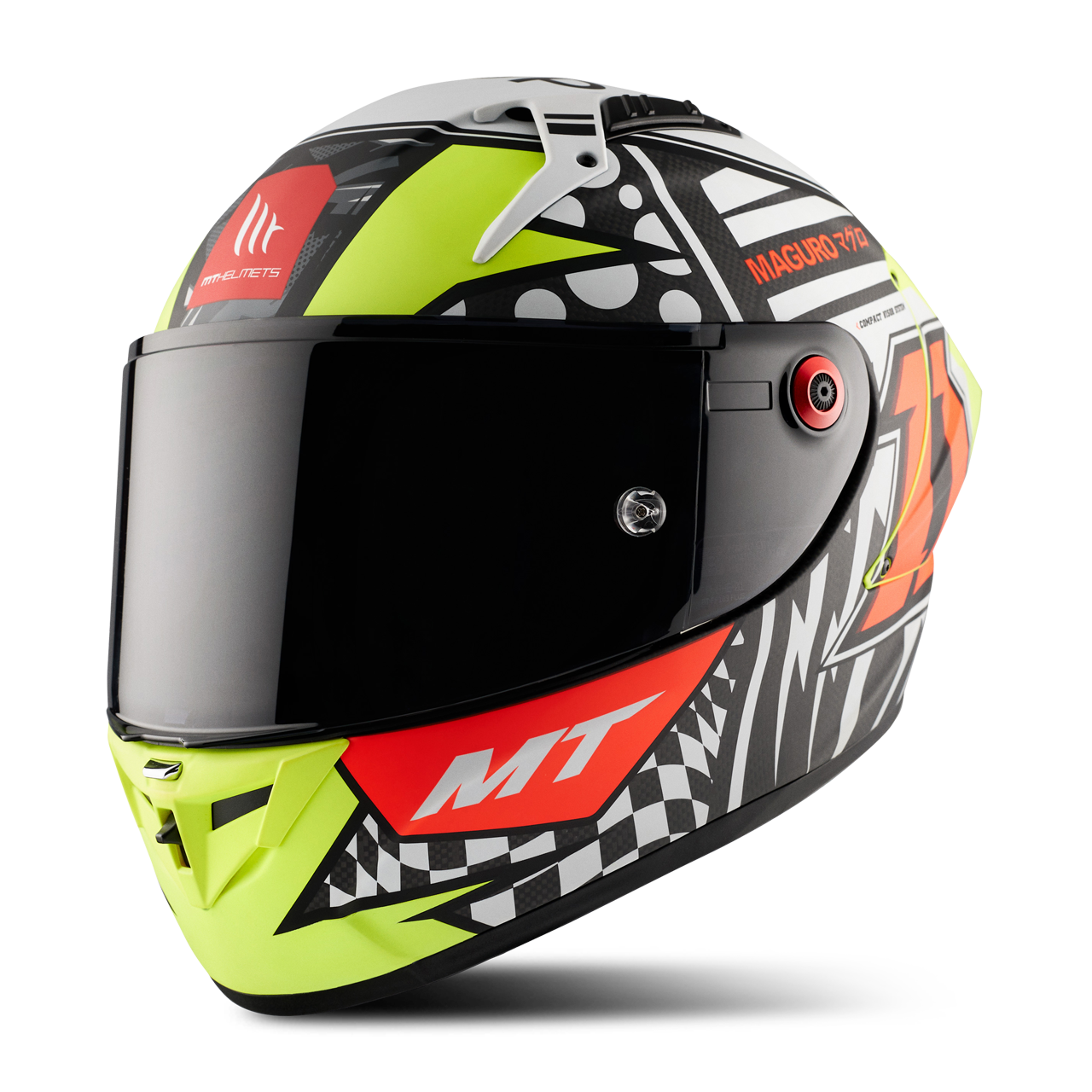 MT Kre+ Carbon Garcia Full Face Helmet | 24mx