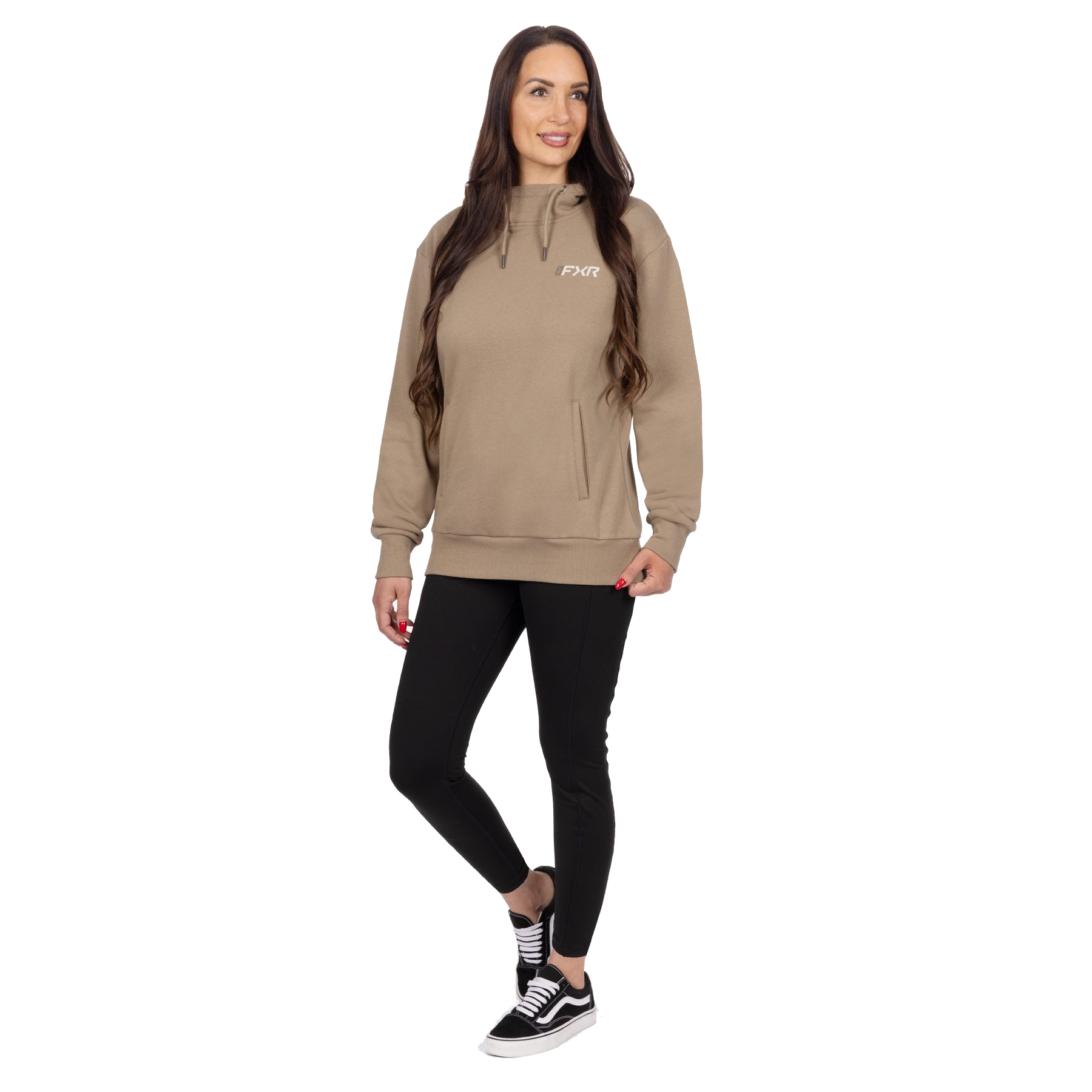 Katoenen Pullover Hoodie FXR Mitered