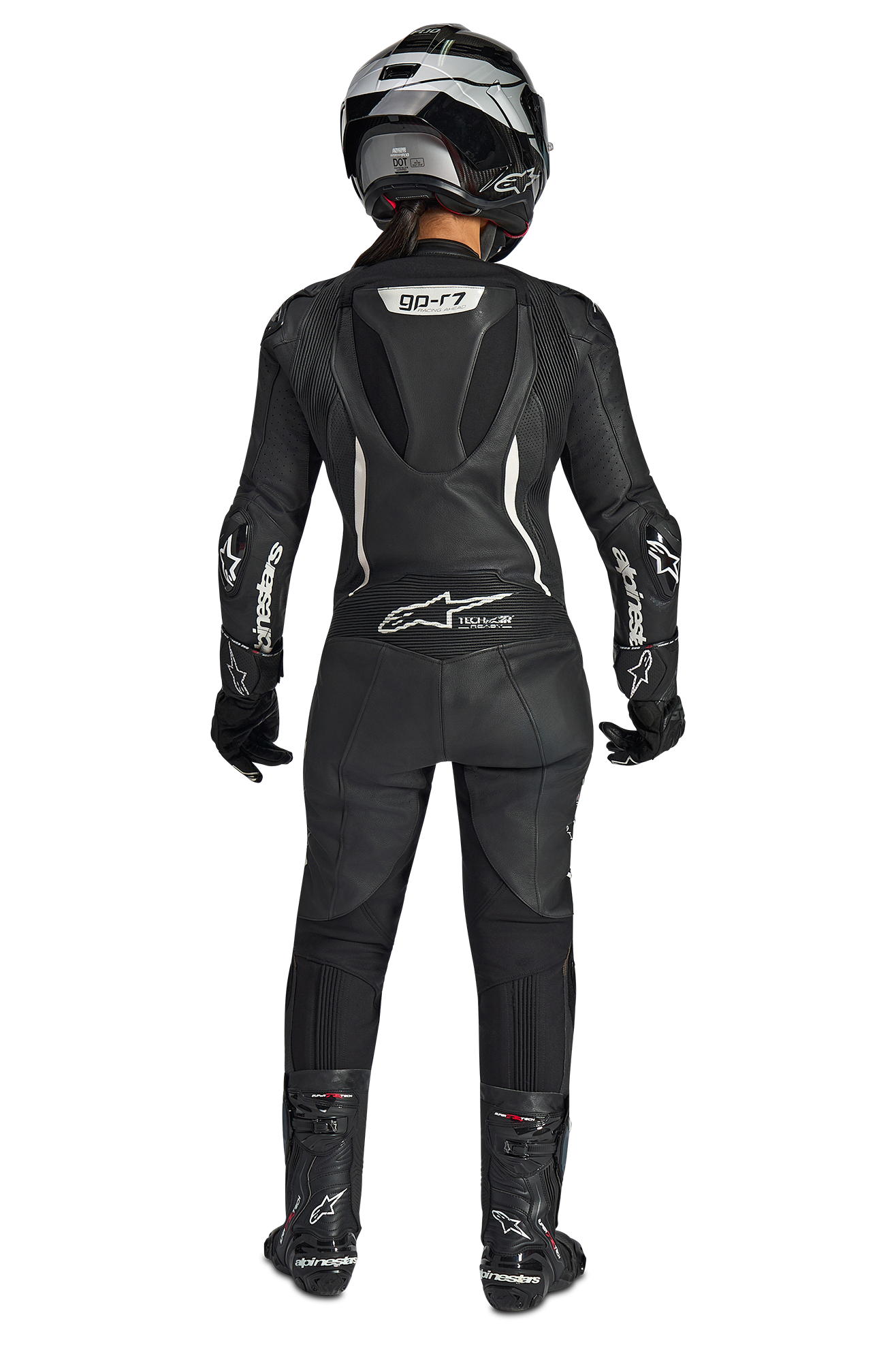 Mono De Cuero Para Moto De 1 Pieza Para Mujer Alpinestars Stella GP-R7