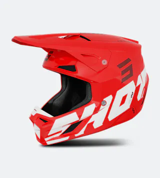Capacete MX Shot Race Gear Speed Heavy 27