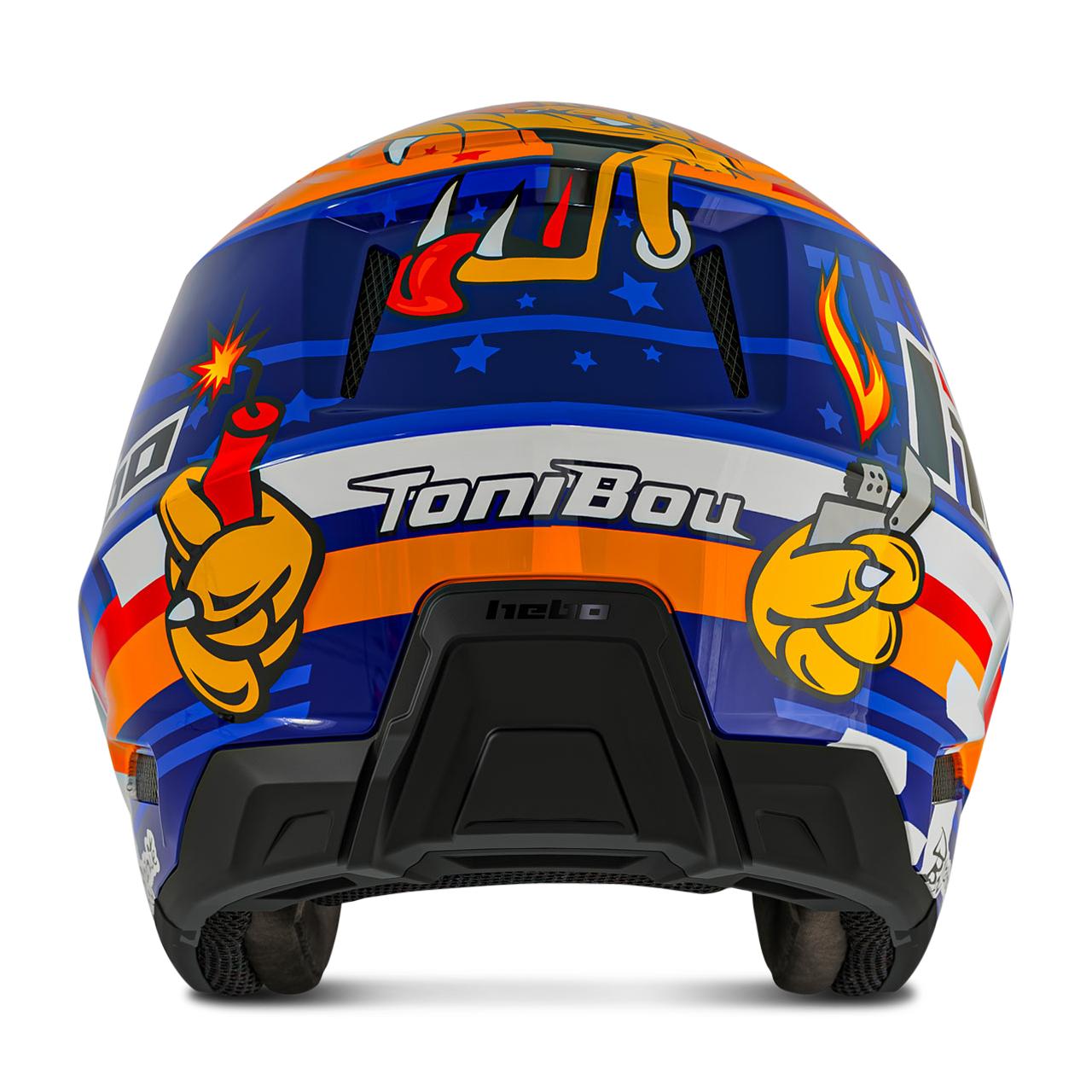 Casco de Trial Hebo Zone Pro Toni Bou