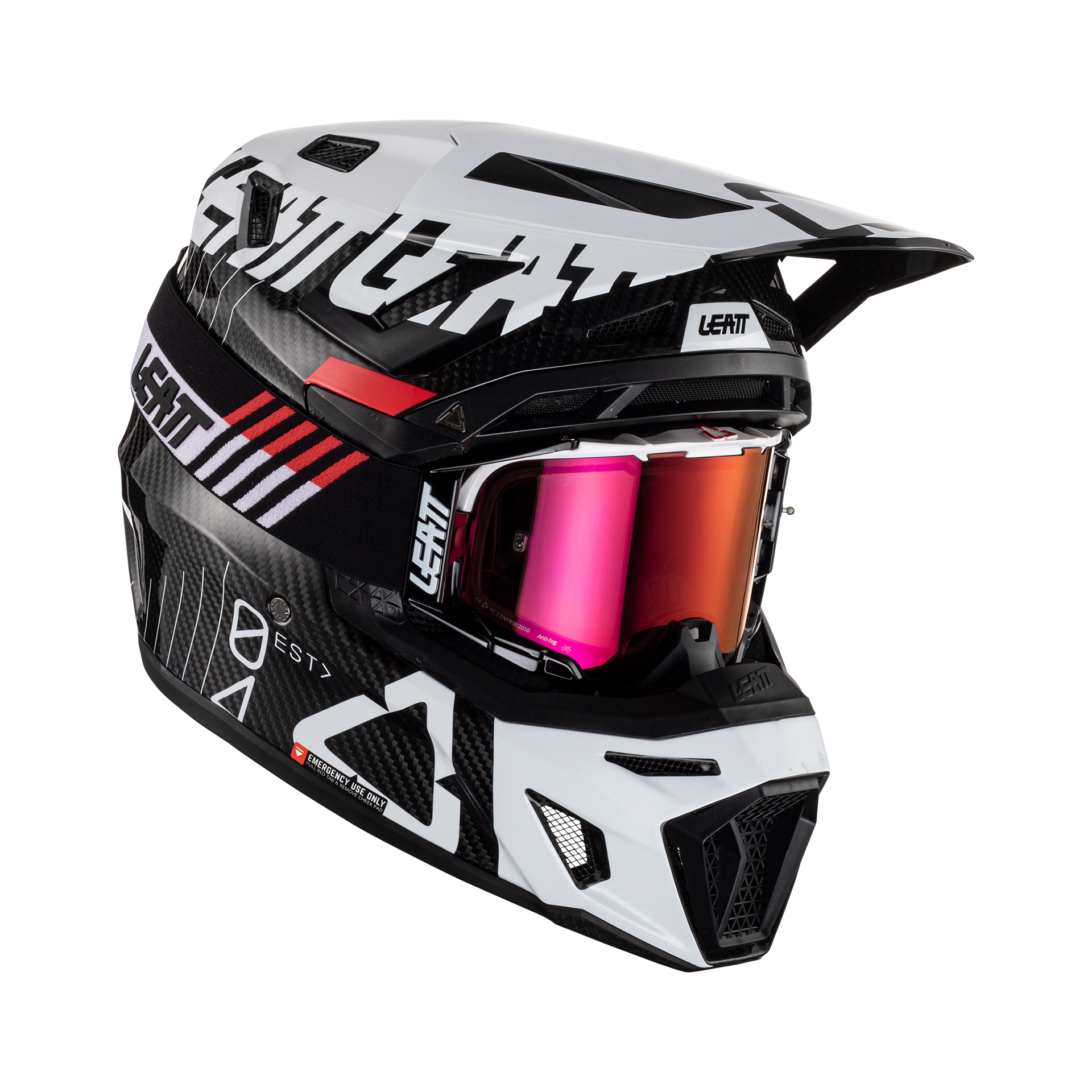 Casco MX Leatt Moto 9.5 V23 Kit con Gafas