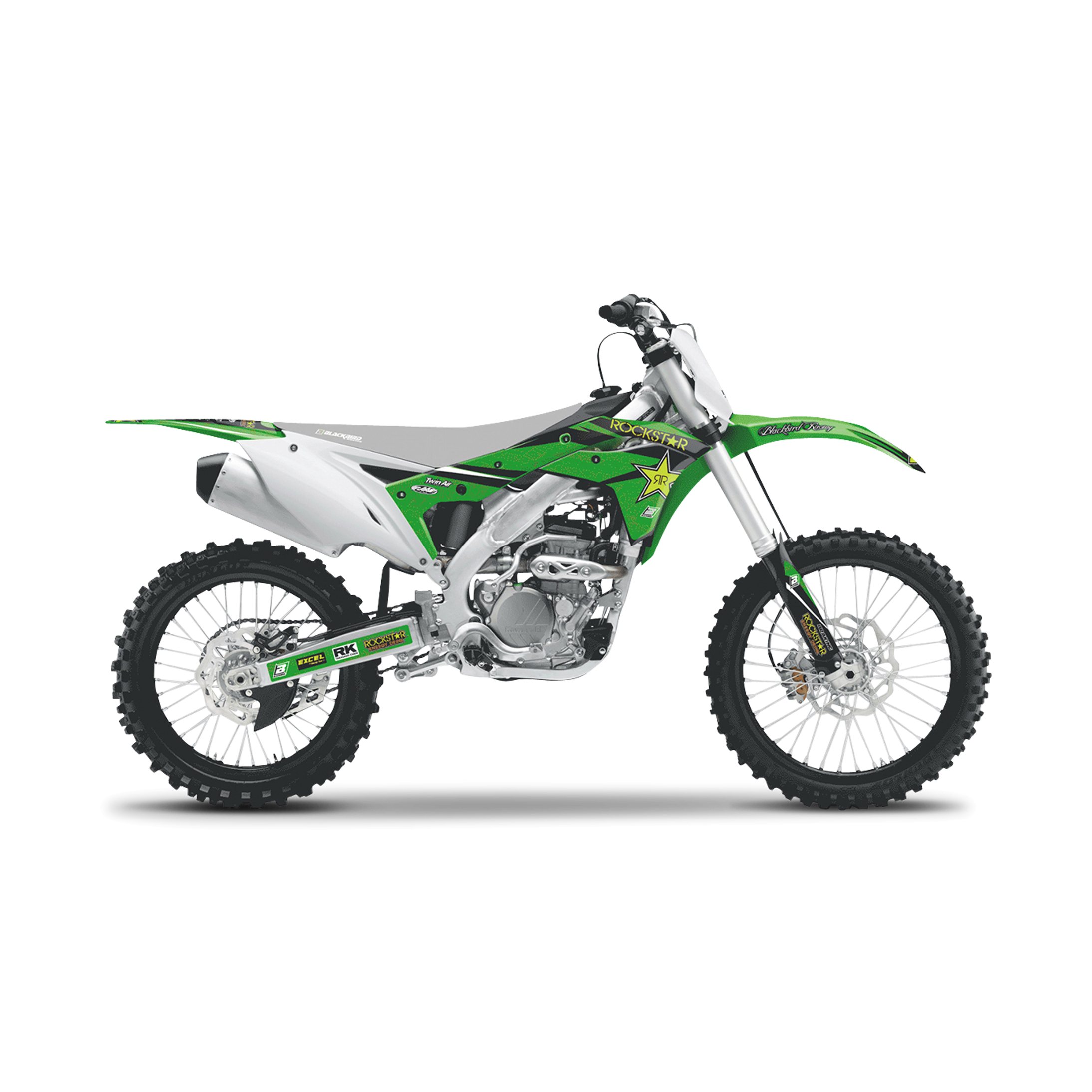 Juego de Adhesivos Blackbird Rockstar Energy