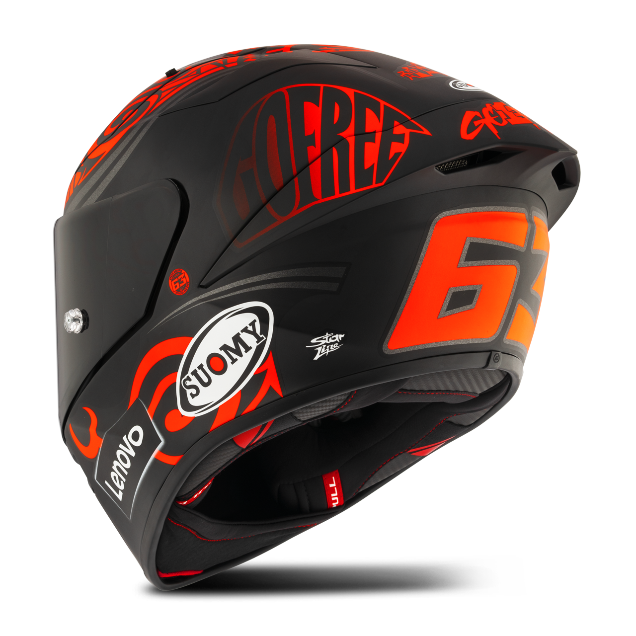 Suomy S1-XR GP Full Face Helmet Bagnaia Monster Repl.2024