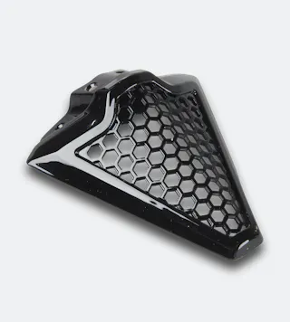 Acerbis Profile 2.0 Mouthpiece Black
