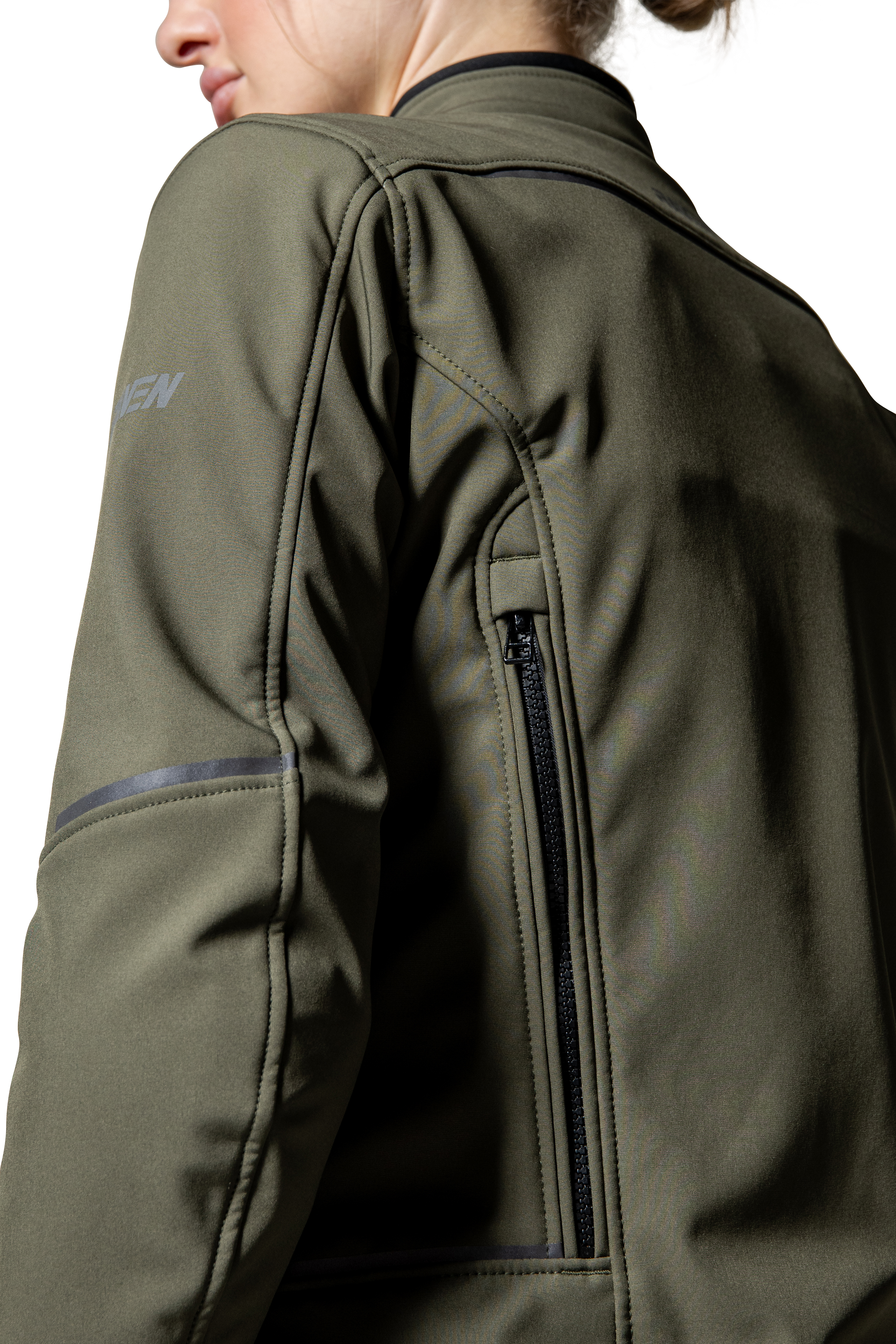 Chaqueta de Moto Mujer Raven Rila Softshell WP