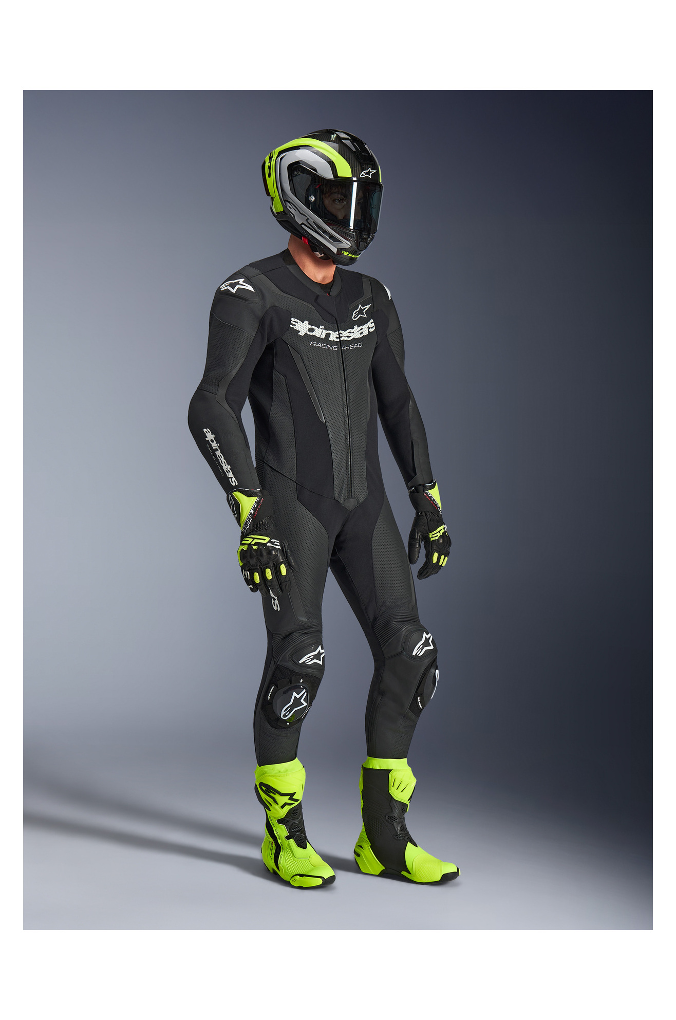 Alpinestars GP Force V2 1Pc MC Leather Suit