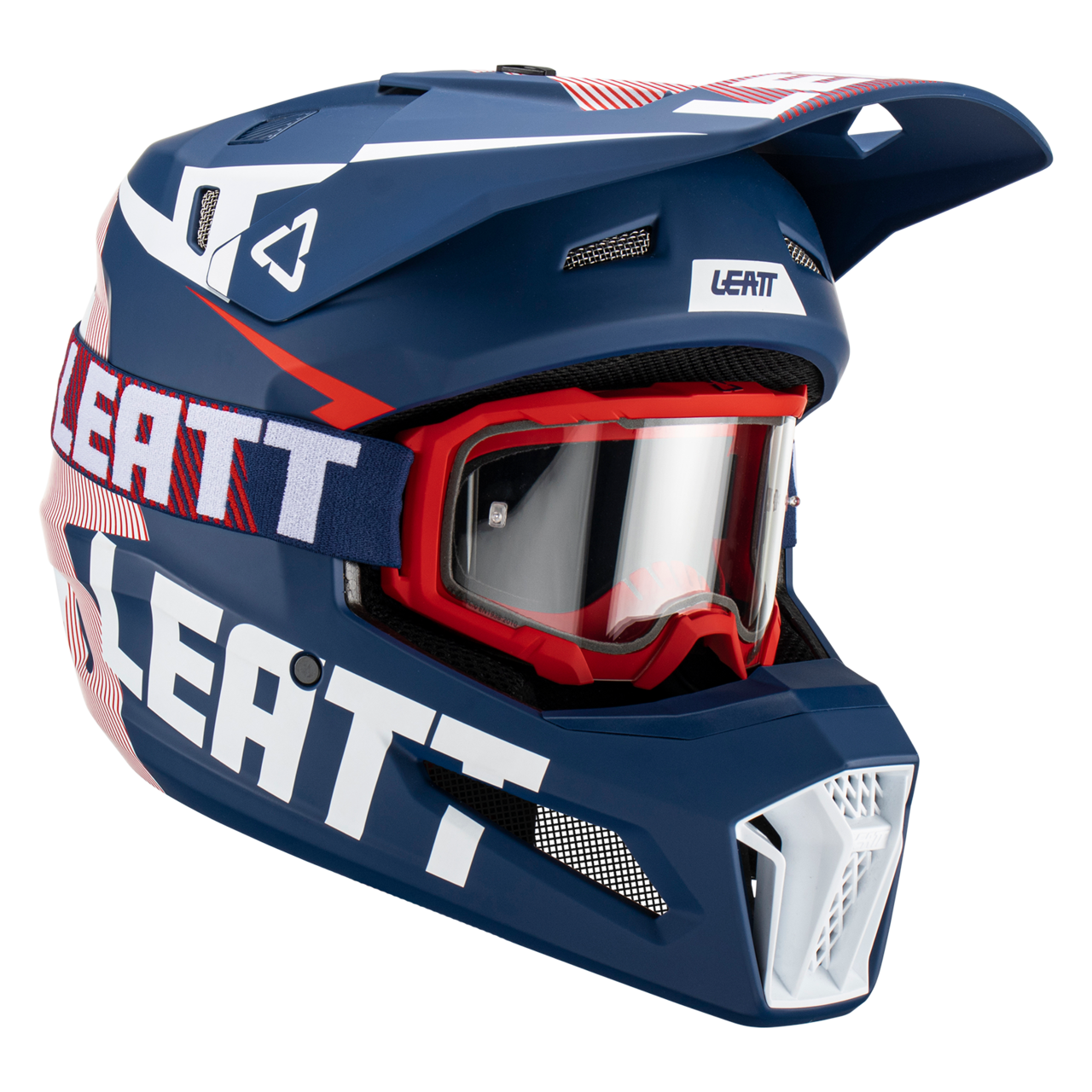 Crosshelm Leatt Moto 3.5 V23 Set met Brillen