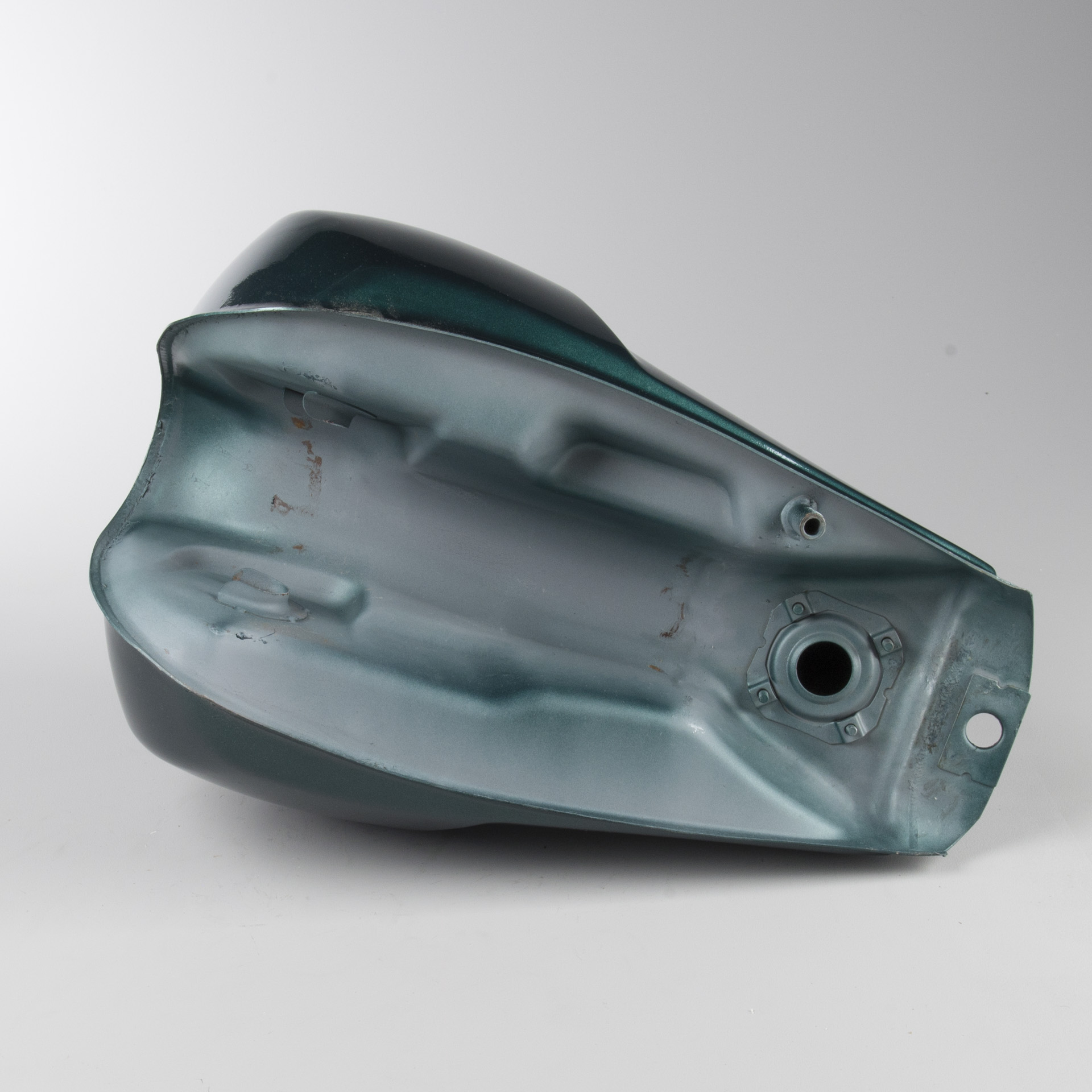 Snell Bobber Fuel Tank Green