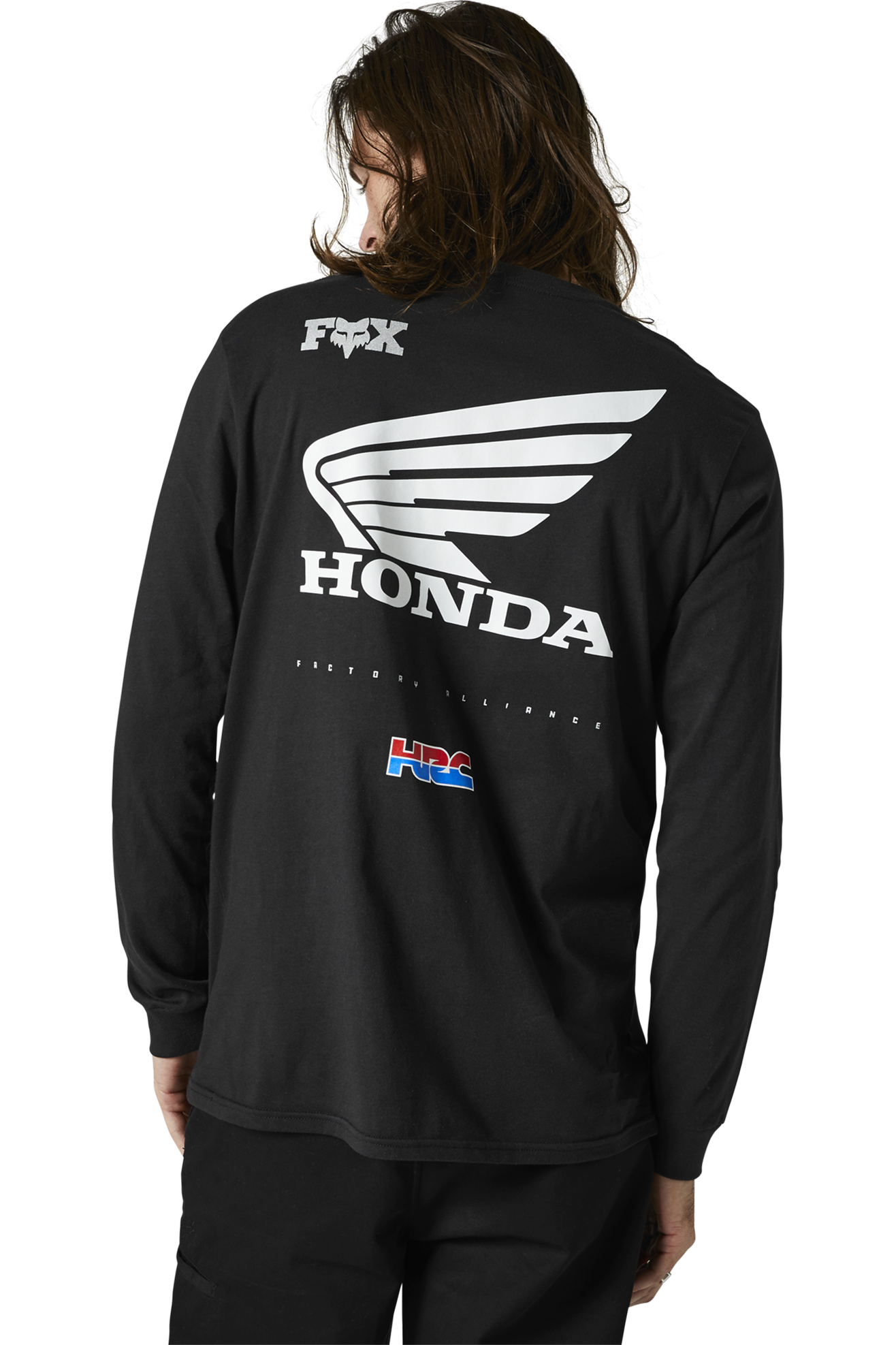 Camiseta FOX Honda Wing LS Premium