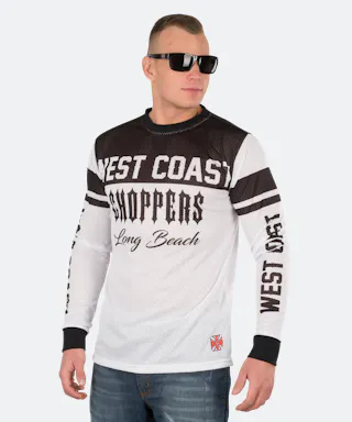 Camsieta West Coast Choppers OG Mesh Manga Larga